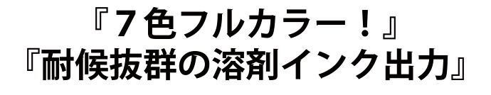 ７色フルカラー